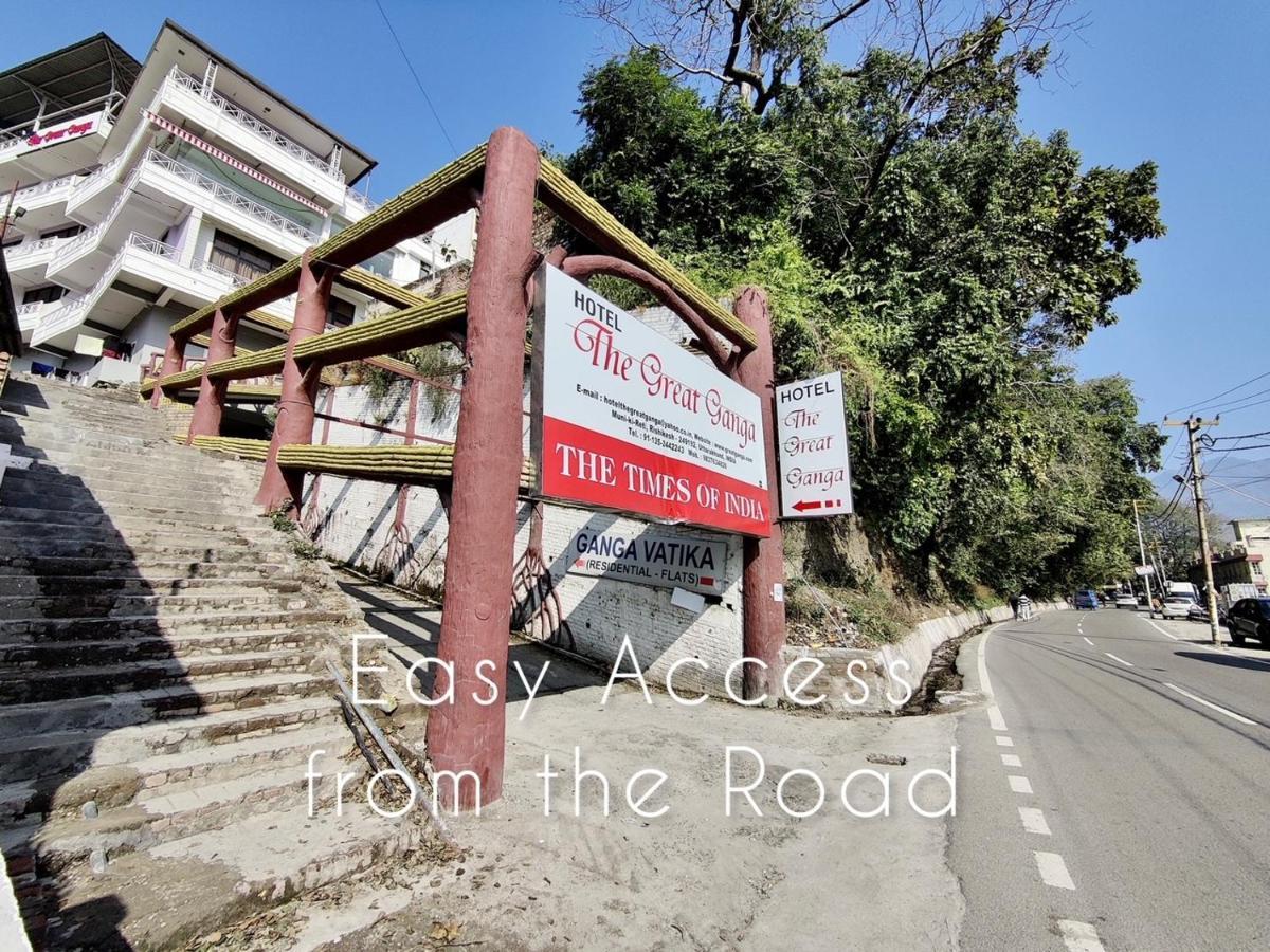 Hotel The Great Ganga Risikés Kültér fotó
